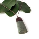 Pounamu Pendant Lashed Toki