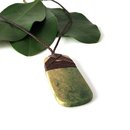 Pounamu Pendant Lashed Toki
