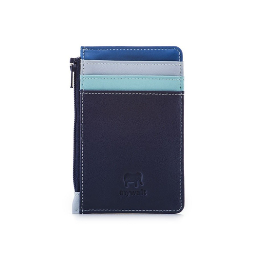 Credit Card Holder Coin Purse Denim 
