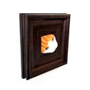 Hand Felted Cat in Frame