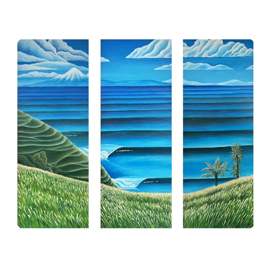 Mokau to Taranaki A4 Print