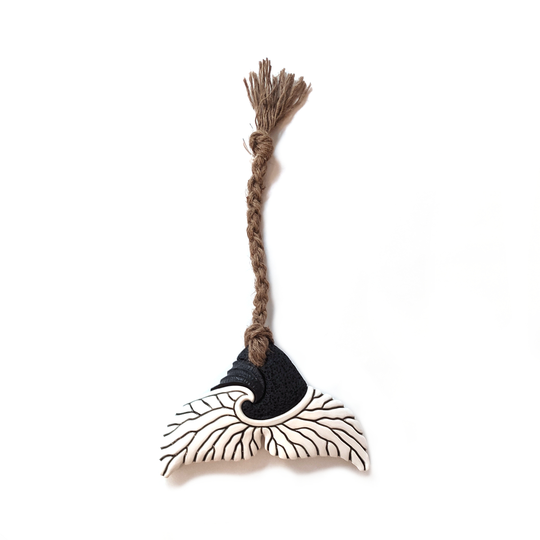 Whale Tail LXXX IV Wall Hanging Small