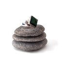 Medium Square Facet Pounamu Tapered Band