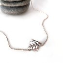 Square Facet Pounamu Corner Set Necklace