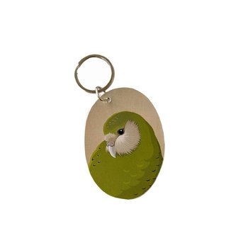 Kakapo Wood Keytag-lifestyle-The Vault
