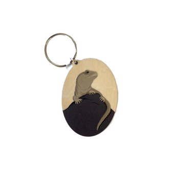 Tuatara Wood Keytag-lifestyle-The Vault