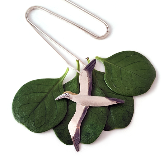 Gannet Pendant Silver