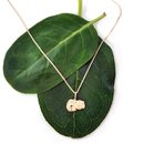 Tiki Necklace Gold Plate