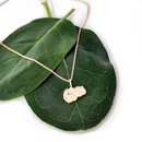 Tiki Necklace Gold Plate