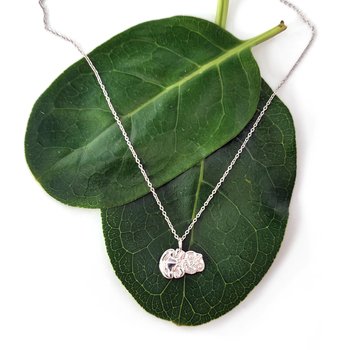 Tiki Necklace Silver-jewellery-The Vault