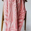 Organic Cotton Blanket Te Piringa Pink