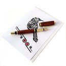 Slimline Fountain Pen Pohutukawa Gold