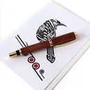 Slimline Fountain Pen Pohutukawa Gold
