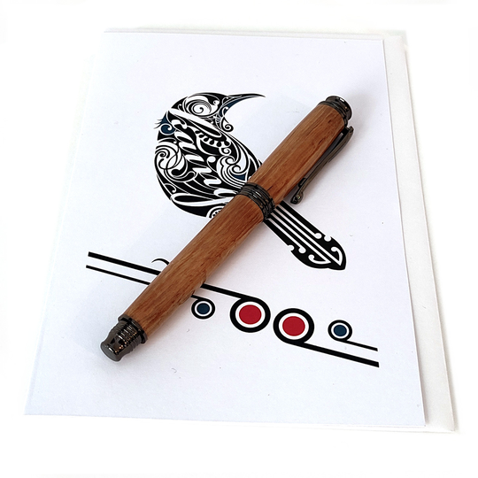 Slimline Rollerball Pen Black Maire