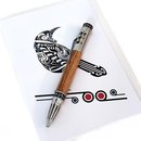Gear Box Ball Point Pen Black Maire