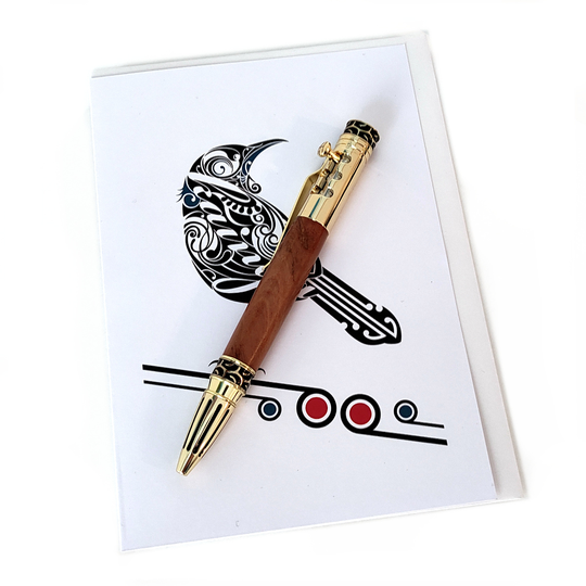 Gear Box Ball Point Pen Pohutukawa