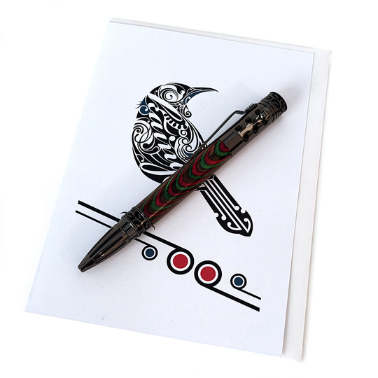 Gear Box Ball Point Pen Mixed Maple