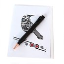 Bolt Action Ball Point Pen Ebony