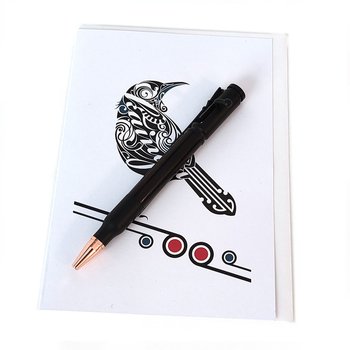 Bolt Action Ball Point Pen Ebony-wood-The Vault