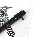 Bolt Action Ball Point Pen Ebony