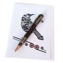 Bolt Action Ball Point Pen Black Totara