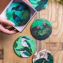 Round Coaster Set of 6 Boxed