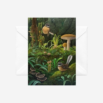 Fantails and Fungi Card-cards-The Vault