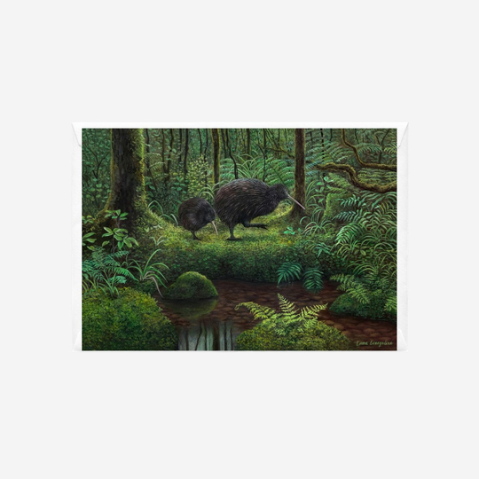 Kiwi in Coromandel Card