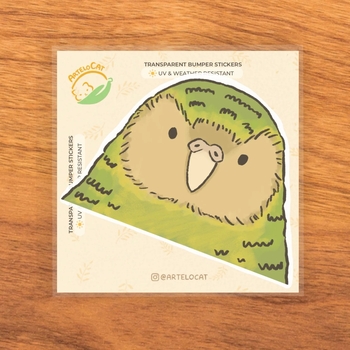 Bumper Sticker Kakapo-lifestyle-The Vault