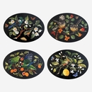 Oval Placemat Set of 4 NZ Birds
