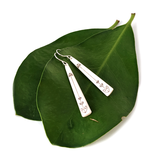 Bone Earrings