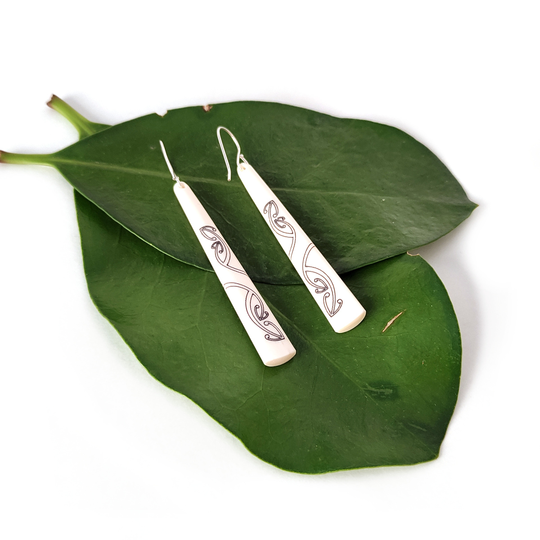 Bone Earrings