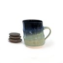 Double Fluted Cup Black Rim