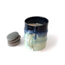 Double Fluted Cup Black Rim