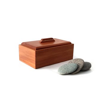 Medium Rimu Taonga Box Matai Insert Lid with Handle-artists-and-brands-The Vault