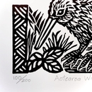 Aotearoa Within Linocut A4 Print
