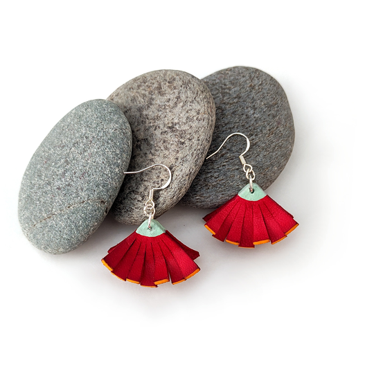 Pohutukawa Flower Earrings