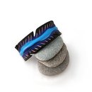 Leather Kokako Leather Cuff Large
