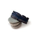 Leather Whio Feather Cuff Large