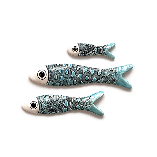 Set of 3 Fish