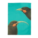 Tea Towel Huia Cyan 