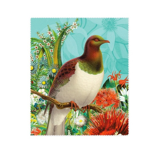 Lens Cloth Botanical Kereru