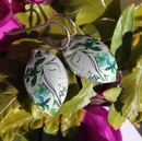 Alum Wahine Earrings Teal