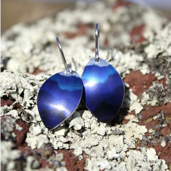 Alum Southern Alps Earrings Cobalt