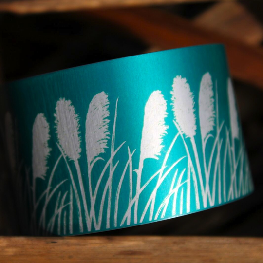 Alum Cuff Toi Toi Turquoise