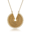 Ancient Sun Necklace 18ct Gold Plate