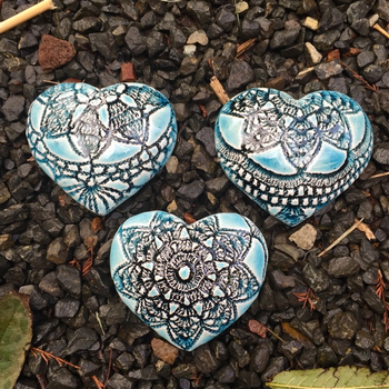 Robyn Kunin Small Ceramic Heart