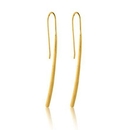 Stick Earrings 18ct gold Plate