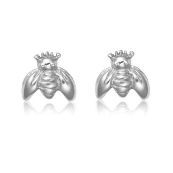 Bumble Bee Studs Stg Silver