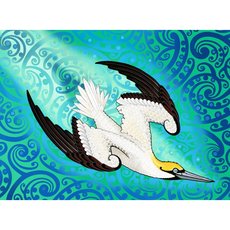 Ballistic Bird A3 Print-artists-and-brands-The Vault